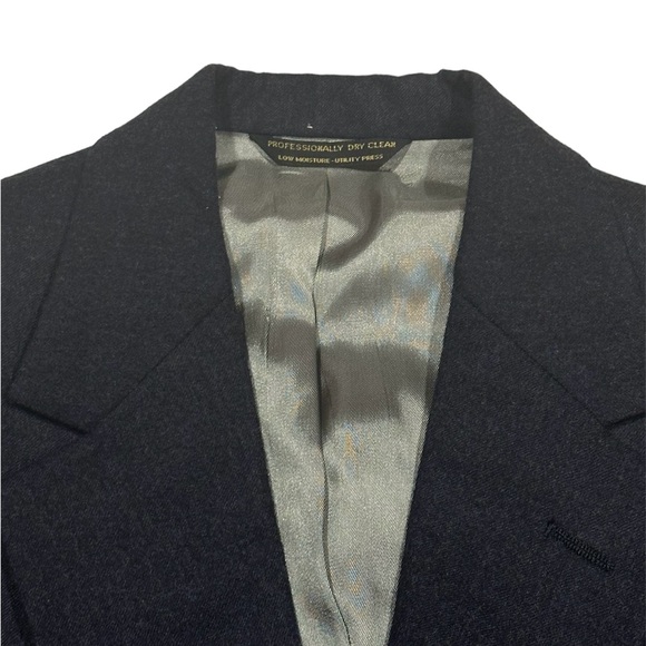 Field Brothers Dean Peterson Silk Lining Tan Wool Blazer 42R + Vest + Pants 36R - Picture 2 of 12